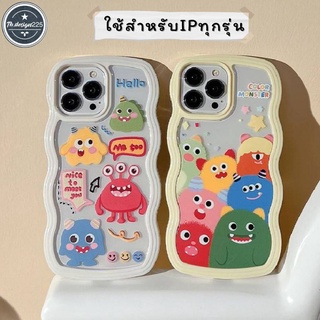 -พร้อมส่งในไทย-เคสซิลิโคน  กันกล้อง ขอบหยักมอสเตอร์ TPU นิ่ม ใช้สำหรับIPทุกรุ่น #1020