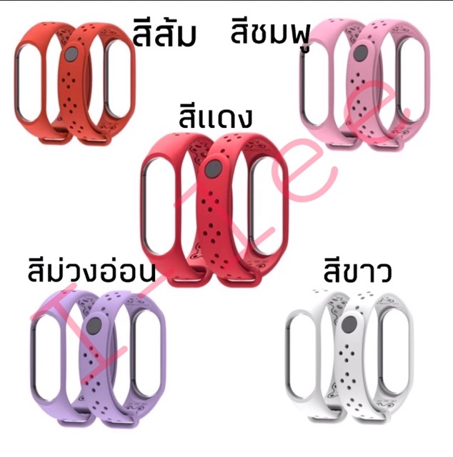 สายสมาร์ทวอทช์ Xioami Mi Band 4 เเละ Xioami Mi band 3 #5
