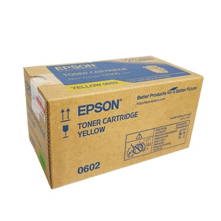 [ตลับหมึกโทนเนอร์] ของแท้ Epson Aculaser C9300 series - Yellow 0602 , Magenta 0603 , Cyan 0604 (มี 3 สีให้เลือก)