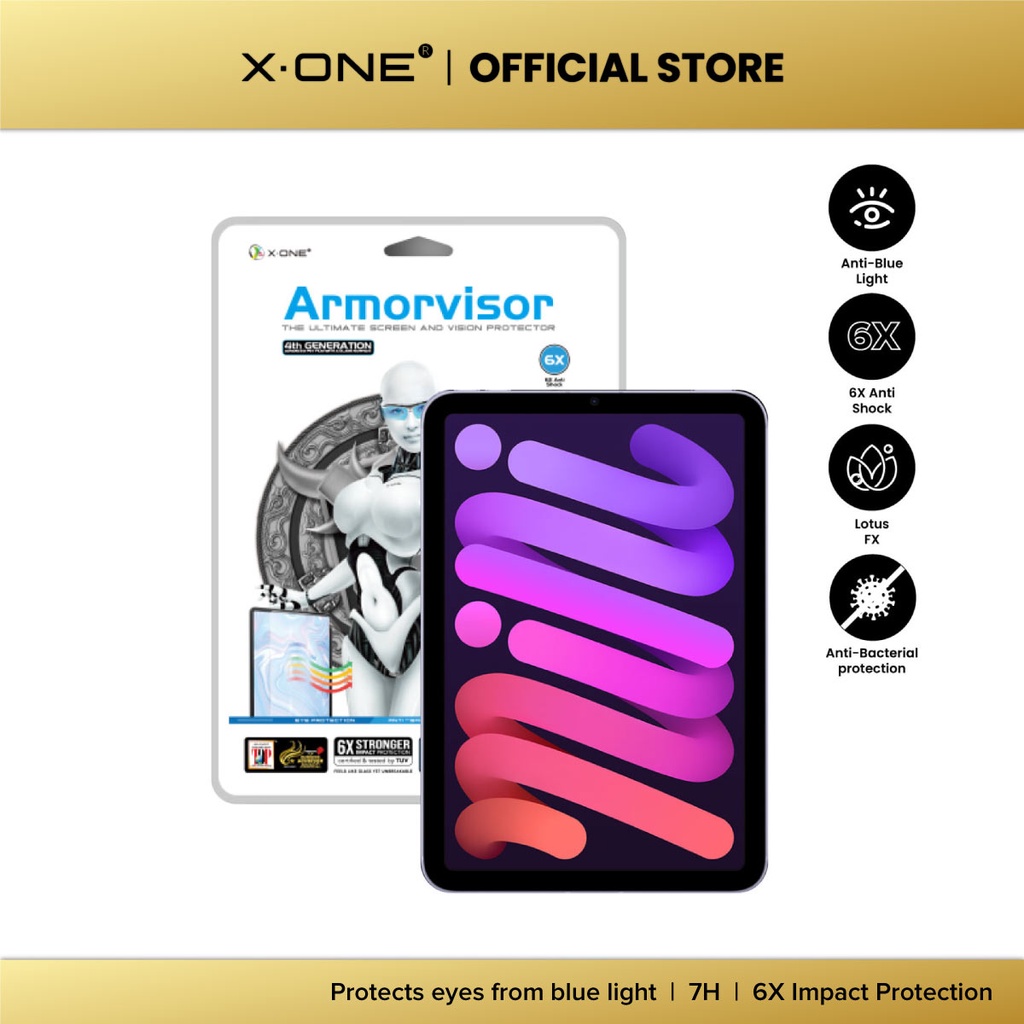 XD One Armorvisor 4th Gen สําหรับ ipad Pro 13/11/Mini 6/Air 6/5/4/10th Gen Anti-Blue Light Screen Pr