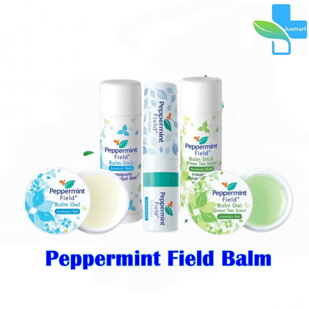 Peppermint Field Balm Stick / Gel เป๊ปเปอร์มิ้นท์ ฟิลด์ ยาหม่องแท่ง ยาหม่องเจล