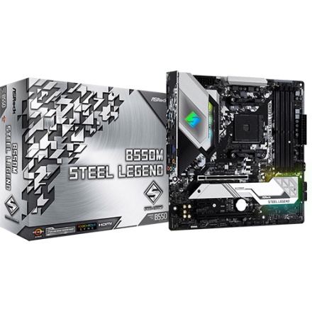 AsRock B550M Steel Legend (Socket AM4) Mainboard