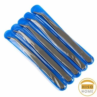 ปากคีบ คีบหนีบสแตนเลส คีมหนีบอเนกประสงค์ ปากคีบ มี 2 แบบ ปากคีบงอ ปากคีบแหลม Stainless steel tweezers