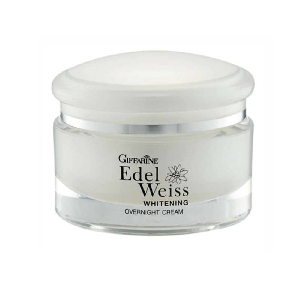 เอดดัลไวส์ ไวท์เทนนิ่ง โอเวอร์ไนท์ ครีม Edelweiss Whitening Overnight Cream