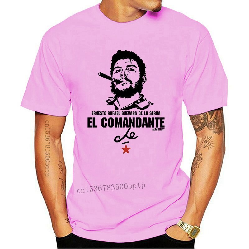 ขายดี เสื้อยืดคอกลม พิมพ์ลาย Che Guevara EL COMANDANTE Revolution Marxist Revolutionary BOahlo54ICepef22 สไตล์คลาสสิก