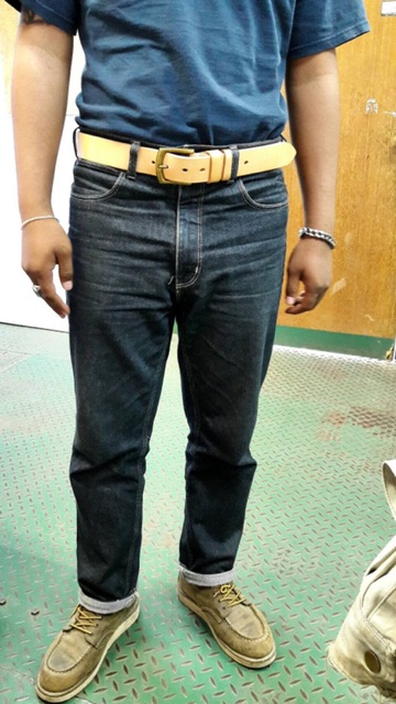 เข็มขัดหนังวัวฟอกฝาด - BATADOR (FA) - รูปที่ 2