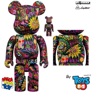 Be@rbrick 400% &amp; 100% Psychedelic Paisley