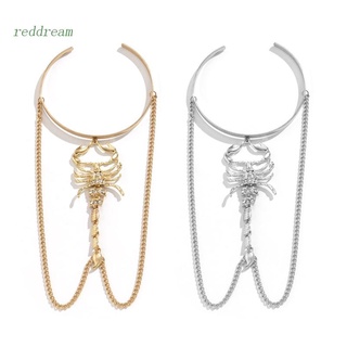 Redd สร้อยข้อมือ กําไลข้อมือ จี้พู่แมงป่อง อียิปต์ สีแดง