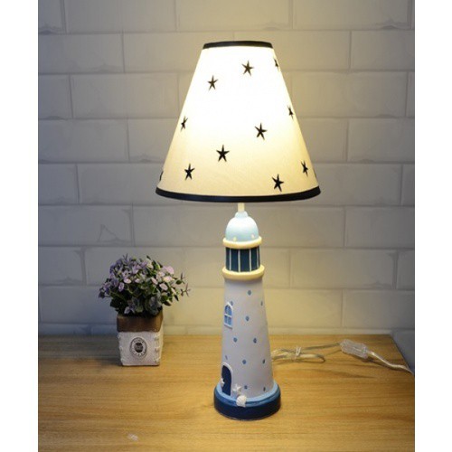 EILON โคมไฟตั้งโต๊ะแฟนซี MTJT850 สีขาว