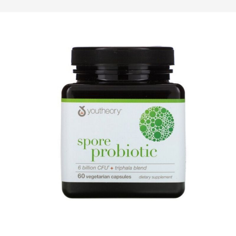 Spore Probiotic 6 Billion CFU (Youtheory) 60 Vegetarian Capsules