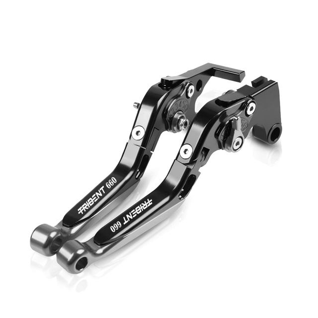 เหมาะสําหรับ Triumph Trident 660 Trident 660 2021 Trident รถจักรยานยนต์ปรับแตรเบรคคันโยกคลัทช์เบรคแฮ
