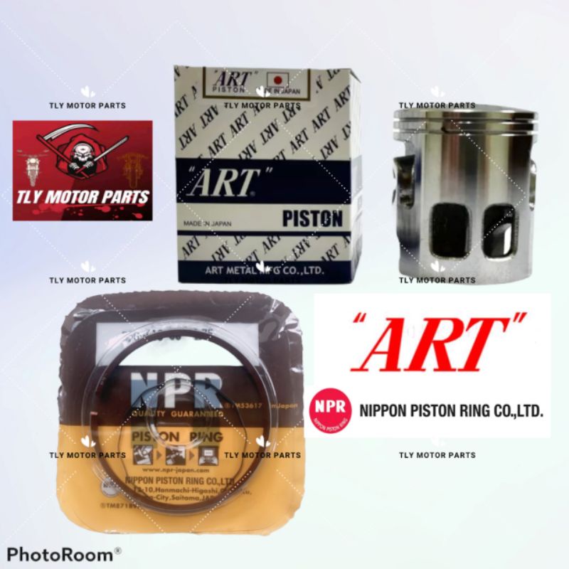 ART PISTON & NPR RING JAPAN สําหรับ DT125