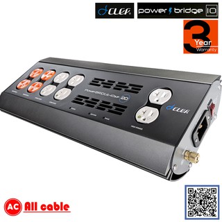 NEW Version Clef Powerbridge 10 20A ปลั๊กรางกรองไฟ กันฟ้าผ่า ไฟกระชากแบบ 10 ช่องเสียบ ประกันศูนย์ 3ปี