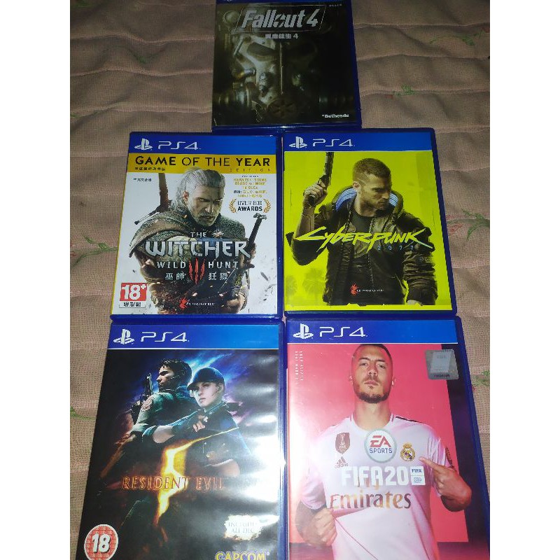 แผ่นเกม ps4 มือสอง​สภาพ​ดี​