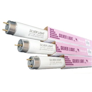 **ส่งฟรี**  หลอดไฟดักแมลง SILVER LIGHT 18 Watt (หลอดสีขาว เปล่งแสงม่วง)