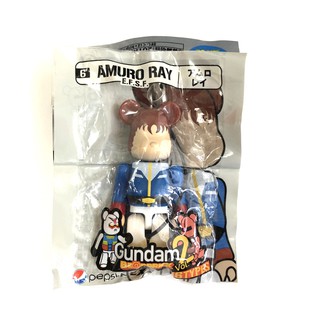 Be@rbrick Bearbrick กันดั้ม AMURO RAY Gundam Bonus Gift of Pepsi NEX 2011, ships from Japan