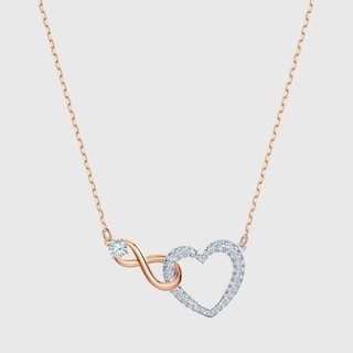 (พร้อมส่ง)*New*SWAROVSKI Infinity Heart Necklace