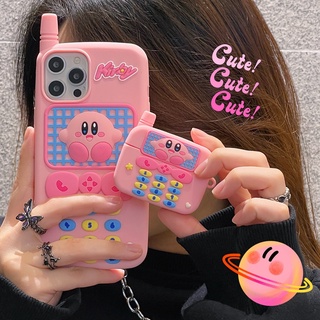 เคสหูฟัง ป้องกันกระแทก ลาย Kirby of the Stars สําหรับ Airpods 1 2 3 Pro