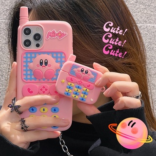 เคสหูฟัง ป้องกันกระแทก ลาย Kirby of the Stars สําหรับ Airpods 1 2 3 Pro