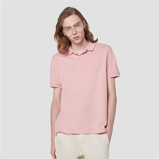 GIORDANO เสื้อโปโลผู้ชาย Mens Plain Polo 01011018