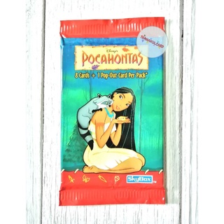 (Sealed Pack) 1995 SKYBOX, Pocahontas (โพคาฮอนทัส) (ซองสุ่มการ์ดการ์ตูน)