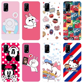 เคสสำหรับ Realme 7 5G Case Silicone Back Cover Soft Casing Realme7 5G cartoon TPU เคส