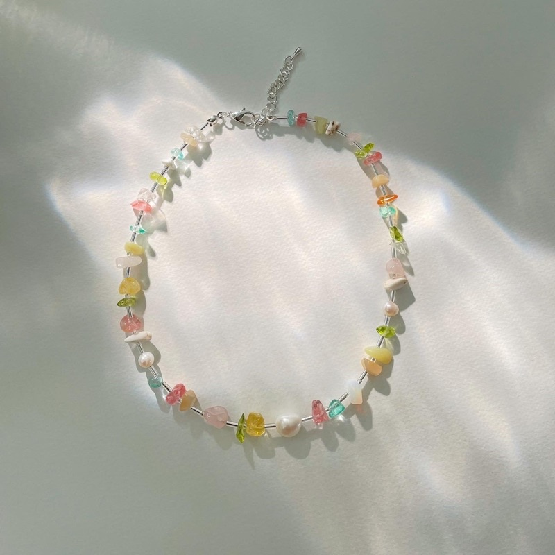 SMB - สร้อยคอหิน Gumdrops🍑🍧🍡