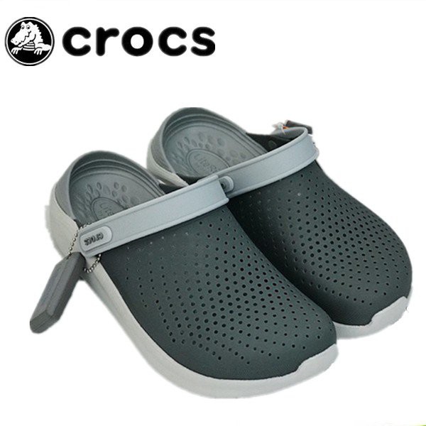 #รองเท้าชายหาด#รองเท้าแตะกลางแจ้งแท้100%Crocs LiteRide™ รองเท้าผู้ชายและผู้หญิง