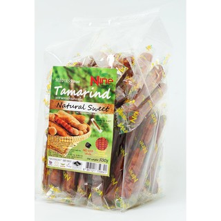 มะขามอบแห้งแกะเมล็ด Seedless Dried 500 กรัม ยี่ห้อ Nine Tamarind