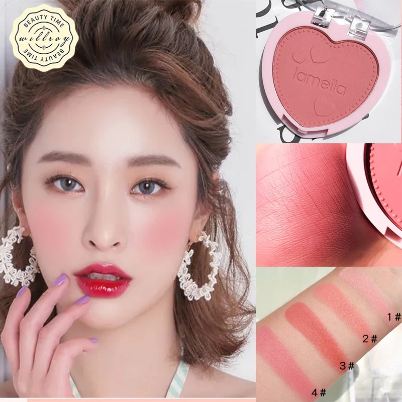 LAMEILA บลัชออนรูปหัวใจ
