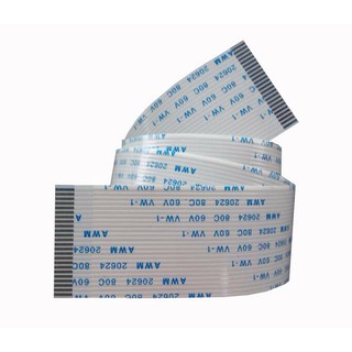 สายแพ 23pin ยาว 50ซม.  AWM 20624 80C 60V FFC Flexible Flat Ribbon Cable 1.0mm 23 pin 500mm สายแพร