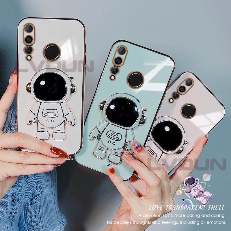 เคส Huawei P30 lite P30 P30 Pro P40 P40 Pro P50 P50 Pro with Foldable bracket phone case astronaut YHY1