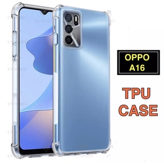 [ส่งจากไทย] Case Oppo A16 เคสโทรศัพท์ ออฟโป้ เคสใส เคสกันกระแทก case OPPO A16 เคส ใส่