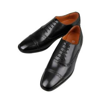 SUIT SELECT Straight Tip Shoes (Black-S)