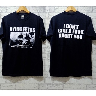 [S-5XL] เสื้อยืด ลาย Dying FETUS Homicidal Retribution