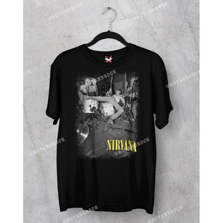 เสื้อยืดวงร็อคสีดำ TDM 1703S-3XL