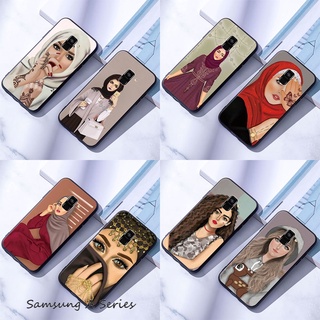 Samsung Galaxy A6 A8 Plus A7 A9 2018 เคสมือถือแบบซิลิโคน สำหรับ เคสมือถือแบบซิลิโคน สำหรับ ความงามที่วาดด้วยมือ2