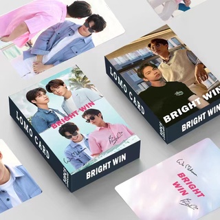 F4-thailand BRIGHT-WIN OFFGUN Photocard Double-sided Color Printing Lomo Card 30 ชิ้น/กล่อง