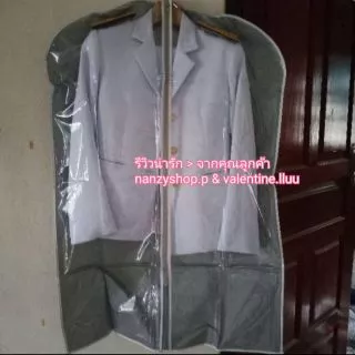 ถุงคลุมสูท หน้าใส- หลังทึบ** ไม่จำกัดจำนวนสั่ง** ถุงคลุมฝุ่น