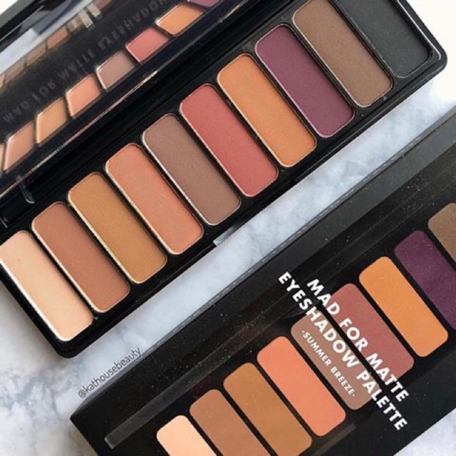 **ของแท้/พร้อมส่ง** ELF Cosmetics Mad for Matte- Summer Breeze Eyeshadow Palette อายแชร์โดว์พาเลท