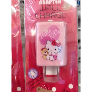 [ลิขสิทธิ์แท้ Sanrio] Rizz(ริซ) ที่ชาร์จลาย Sanrio Adapter Wall Charge 1.2A