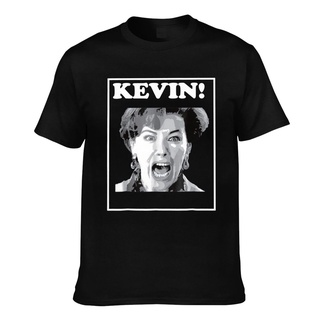 เสื้อยืด ผ้าฝ้าย พิมพ์ลาย Kevin Mom Alone สไตล์วินเทจ แบบสร้างสรรค์ ราคาถูก สําหรับคู่รักS-5XL