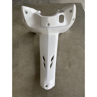คอลโซลตัวกลาง สำหรับรถรุ่น HONDA WAVE 125X เคลฟล่าขาว สินค้าตัวโชว์มีตำหนิ ขายเท่าทุน ขอคนรับได้