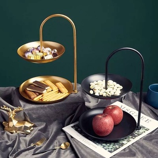 ชั้นวางเค้ก จานวางผลไม้ จานขนม 2/3 ชั้น Afternoon Tea Shelfสแตนเลส430
