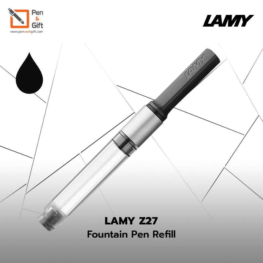 LAMY Z27 Converter for LAMY Fountain Pen accent, aion, cp1, dialog, logo, pur, scala, imporium, stud