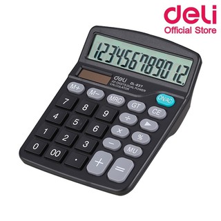 เครื่องคิดเลขแบบตั้งโต๊ะ Deli 837