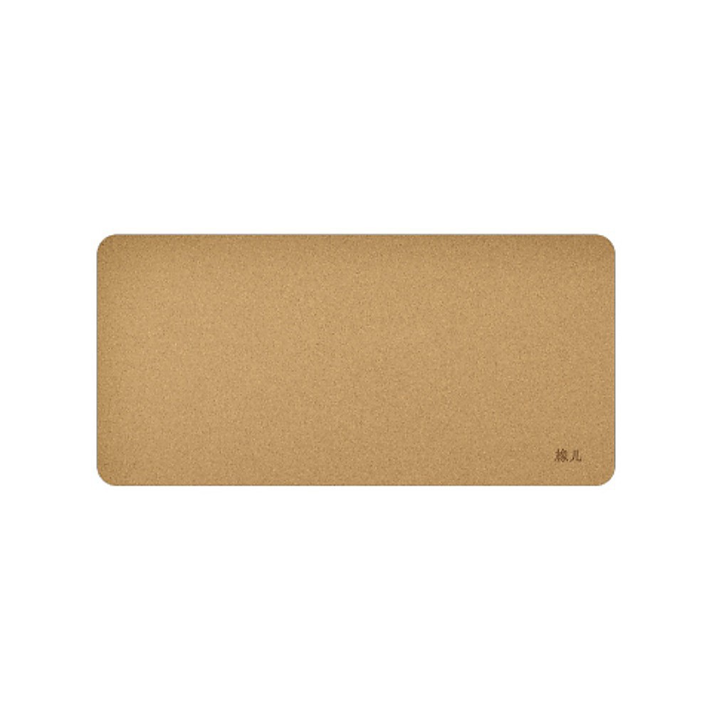 (ขนาดกลาง 550 มม. x 400 มม.) Xiaomi Mijia Oak แผ่นรองเมาส์ไม้ก๊อกธรรมชาติป้องกันการเปรอะเปื้อน