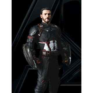 [ส่งฟรี] Avengers Captain America กัปตันอเมริกา งาน Crazy Toys วัสดุ PVC สูง 30cm