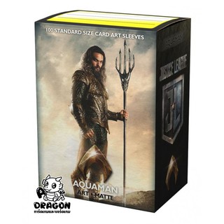 Dragon Shield Matte Art 100 Sleeves -  Justice League Aquaman