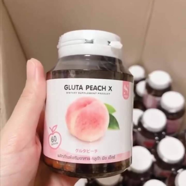 GLUTA​ PEACH X.🍑 เปิดรุ่นแรกของแบรนด์‼️ Gluta Peach X กลูต้า พีช เอ็กซ์